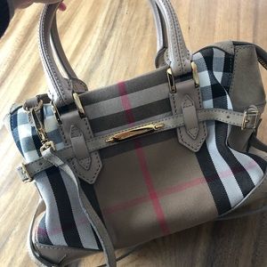 Burberry bowling bag